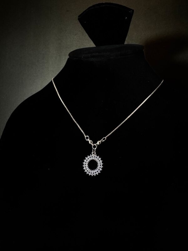 Diamond Circle Pendant - Image 2