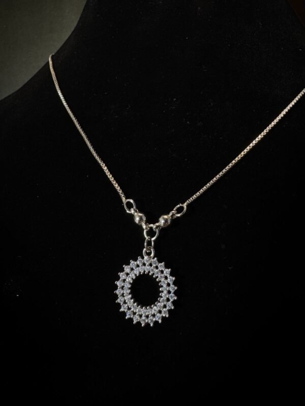 Diamond Circle Pendant